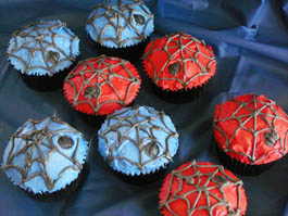 cupcakes Spiderman